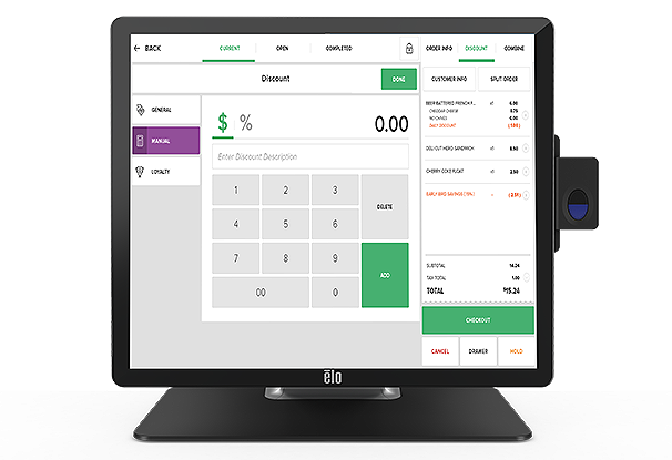 Monitor táctil de 19" 1902L