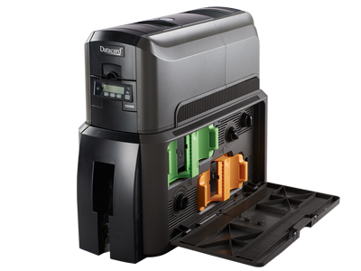 Impresora de tarjetas CD800 con módulo de laminación - Image 2