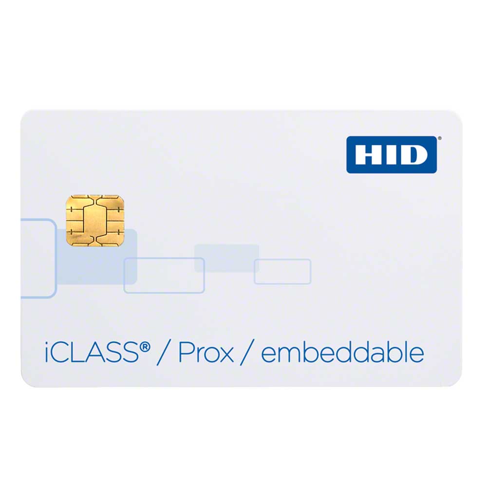 Tarjetas 213x iCLASS incrustable e iCLASS Prox incrustada