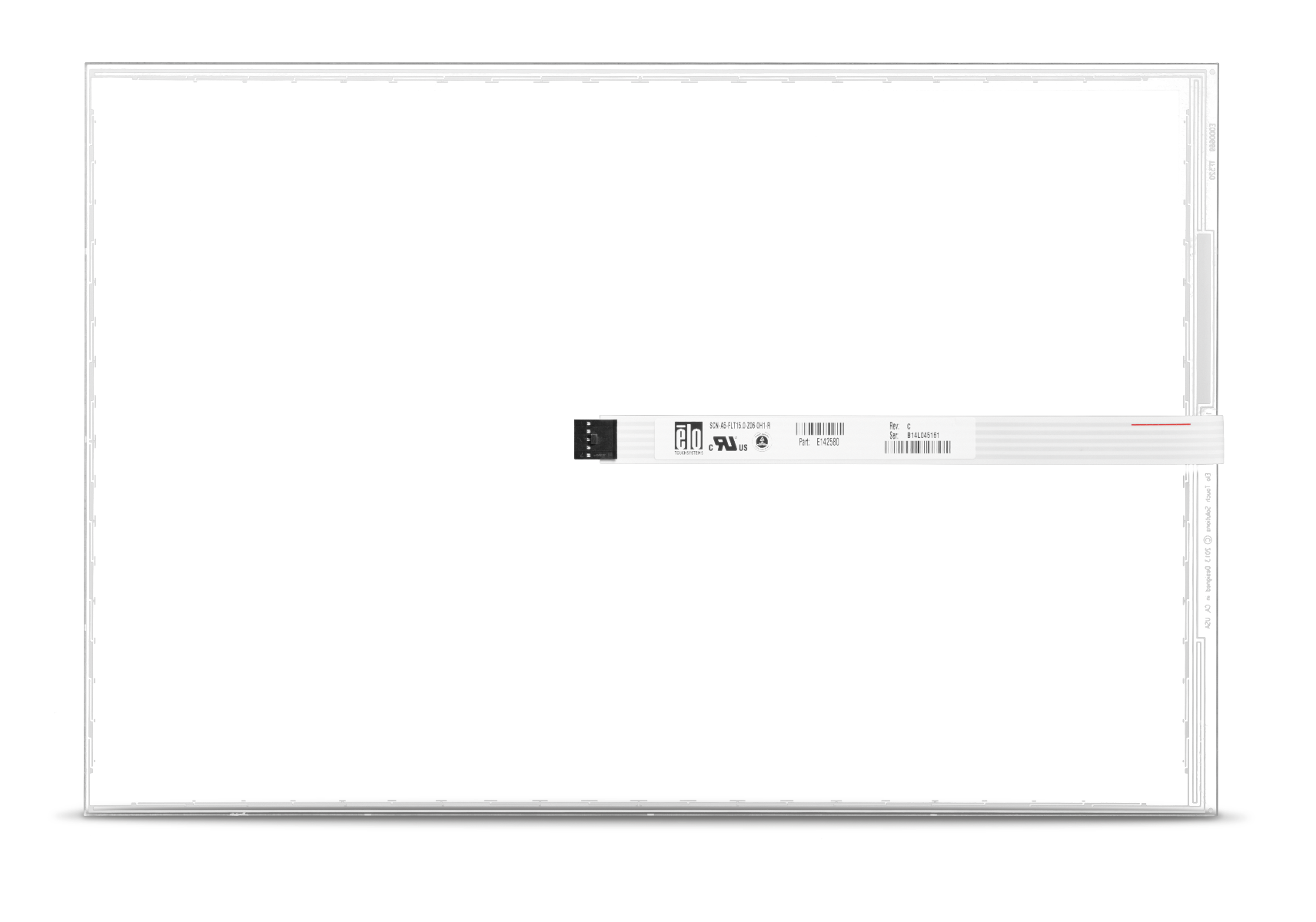 AccuTouch® resistiva de 5 hilos con bisel